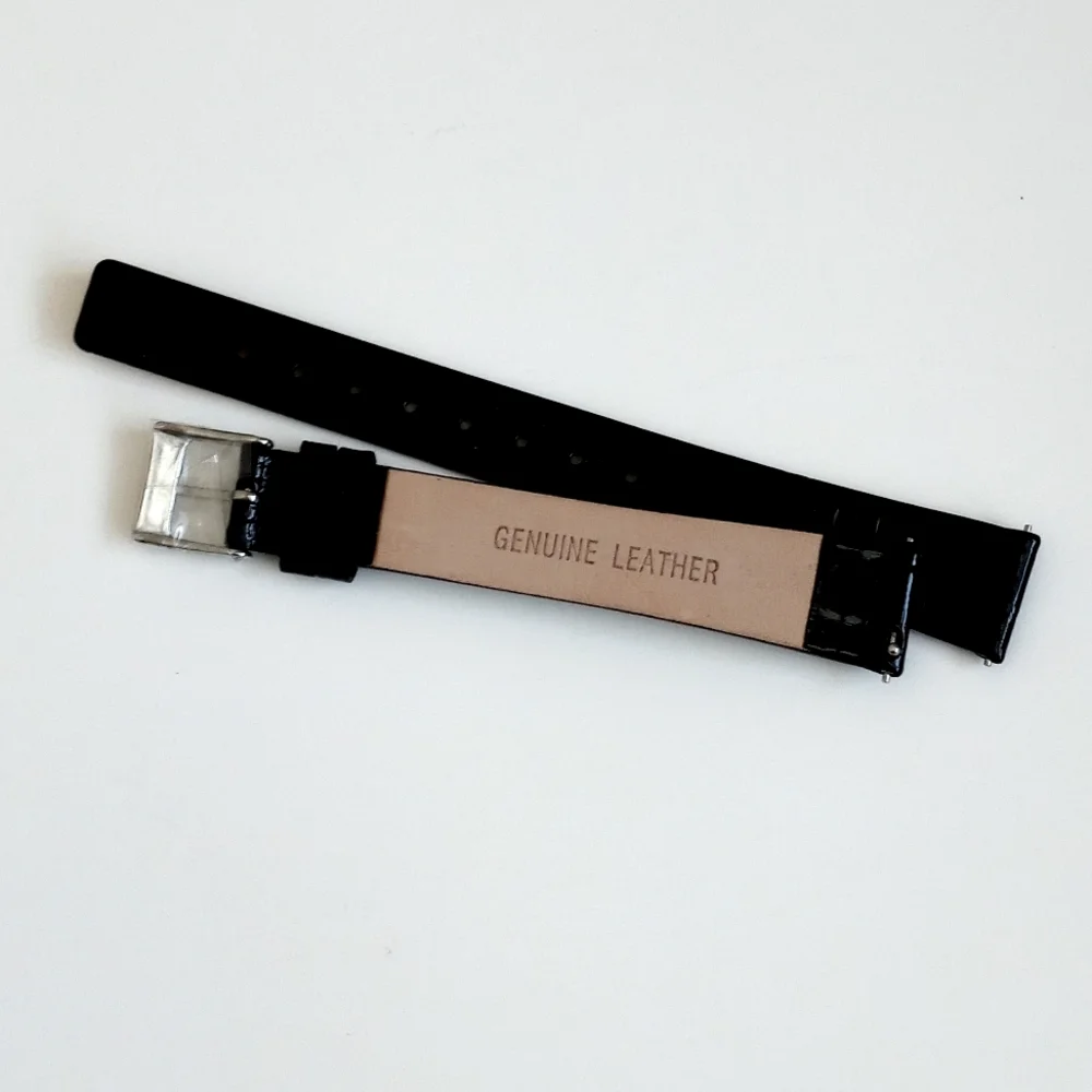 Set of Skagen Watch Wrist Bands / Watch Straps Black & White Set of 2 (Denmark) - Picture 7 of 16